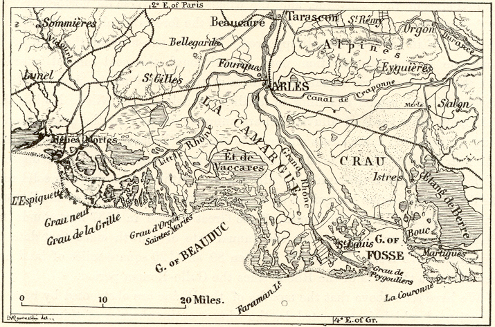 Map Of Arles