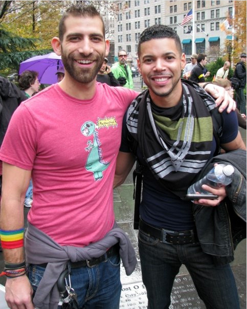 wilson cruz. Eric Levin amp; Wilson Cruz