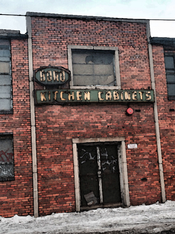 Boro Kitchen Cabinets Revisited Cooper Avenue Ridgewood Queens Fading Ad Blog