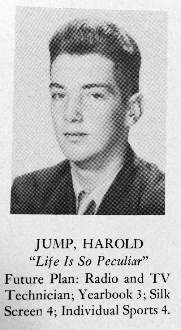 Harold “Bud” H. Jump, Jr. – August 28, 1933 – July 5, 2017 – Fading Ad Blog