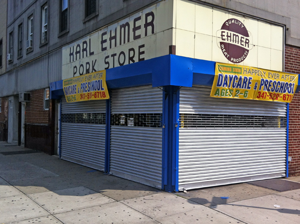 Karl Ehmer Pork Store – Ridgewood, Queens – Fading Ad Blog